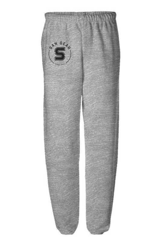Jogging gris logo noir