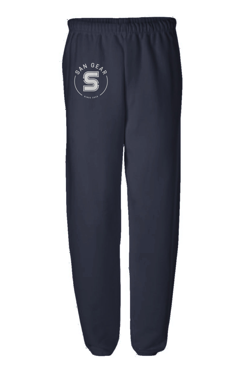 Jogging navy logo blanc