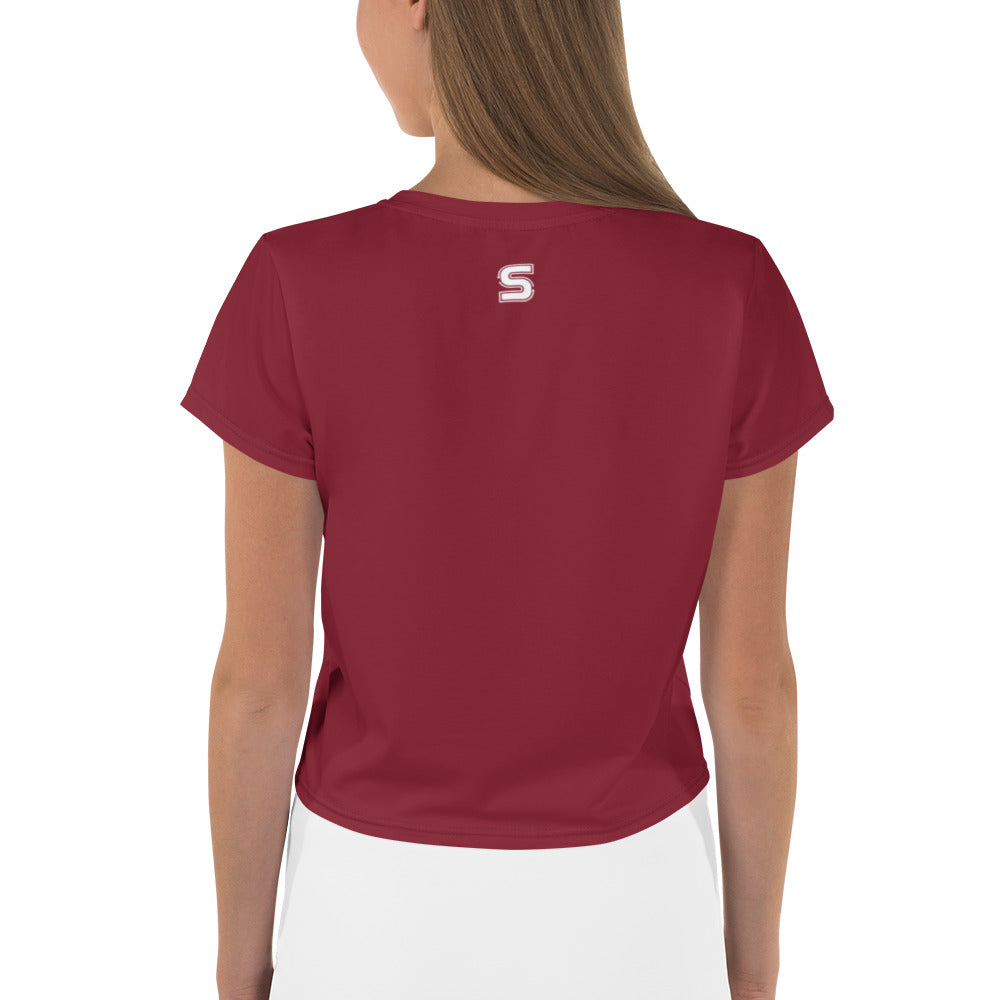 Crop-Top Burgundy - SanGear Blanc