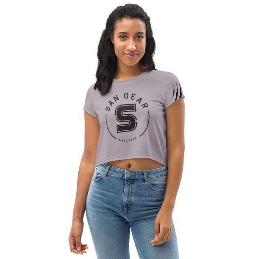 Crop Top - Lila Claws