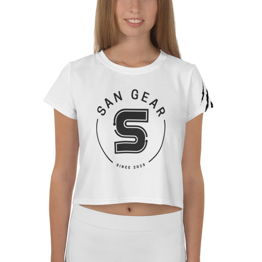 Crop Top Blanc - Claws