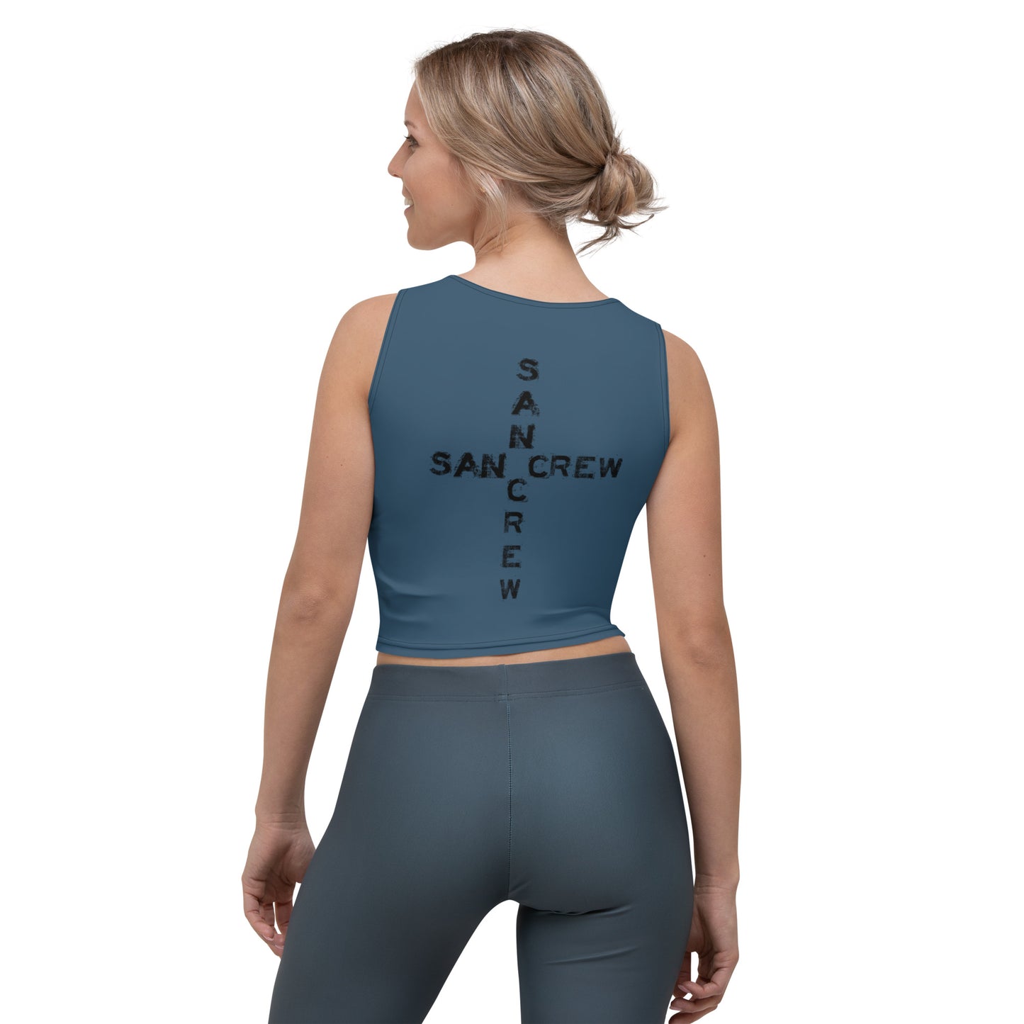 Débardeur Crop-top - Blue Whale