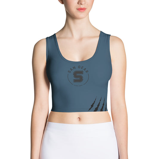 Débardeur Crop-top - Blue Whale Claws