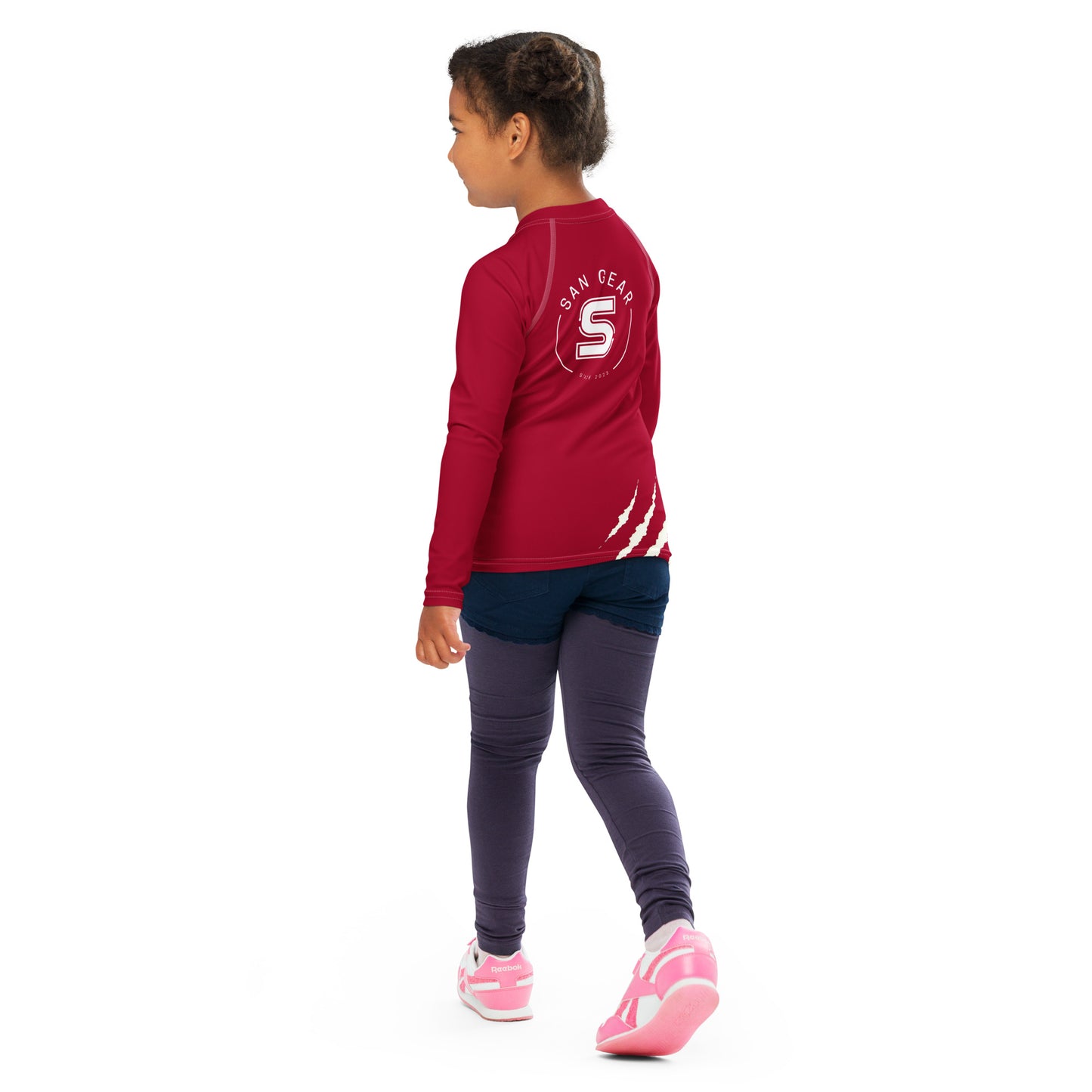 Rashguard Enfant Unisexe - Rouge