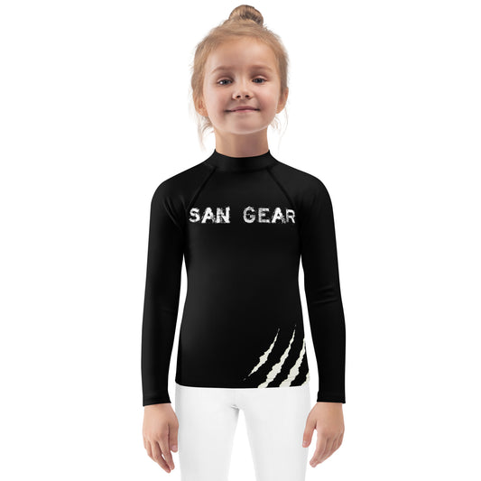 Rashguard Enfant Unisexe - Noir Claws