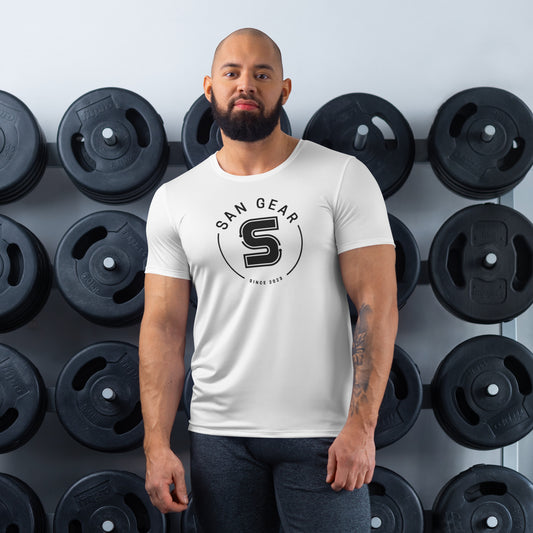 T-shirt Sport DryFit - Blanc SanGear Croix