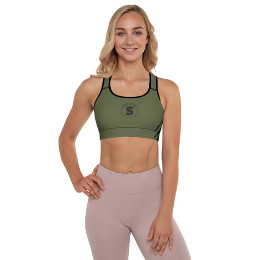 Brassière de Sport Kaki - SanGear Claws Noirs