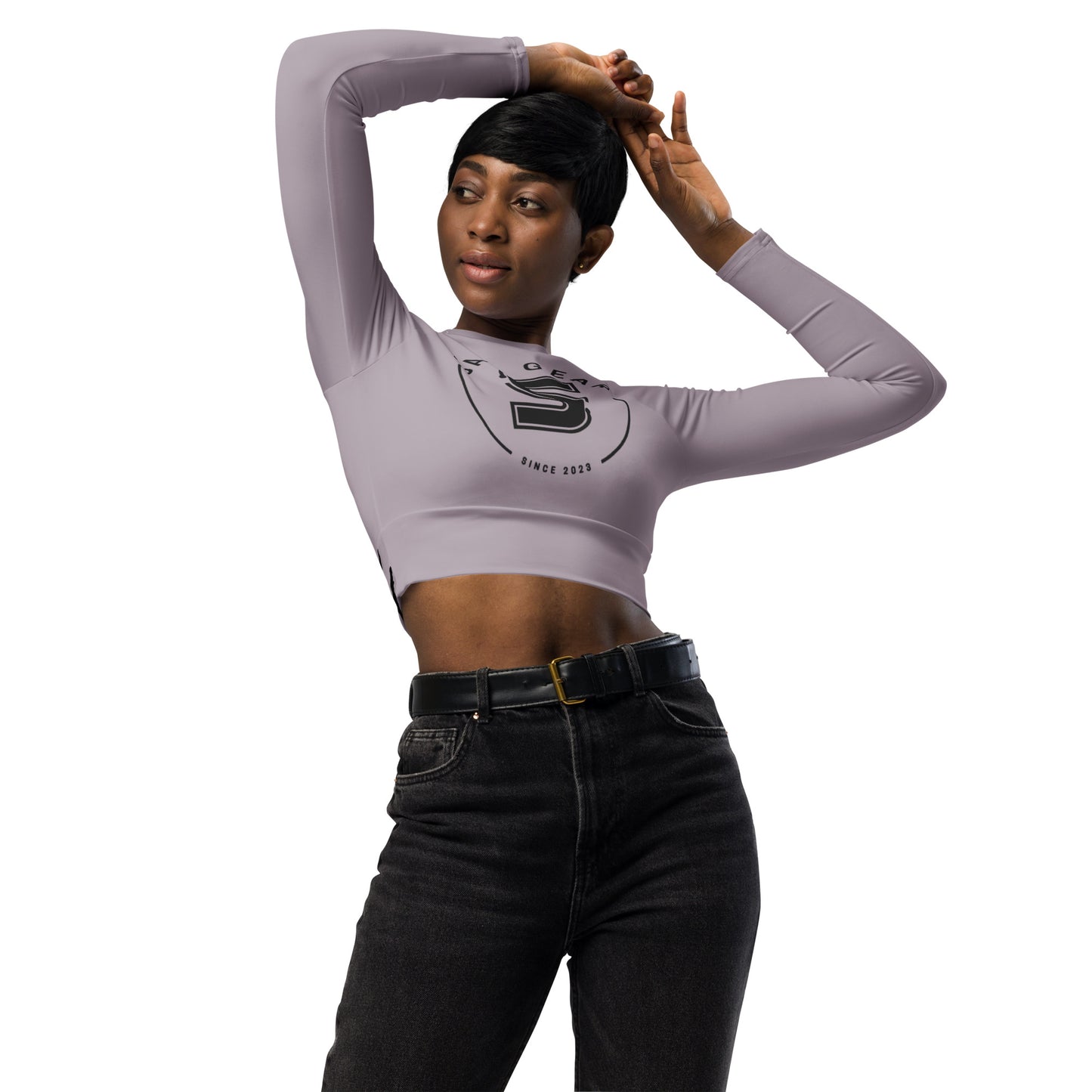 Crop Top Manches Longues - Lila Claws