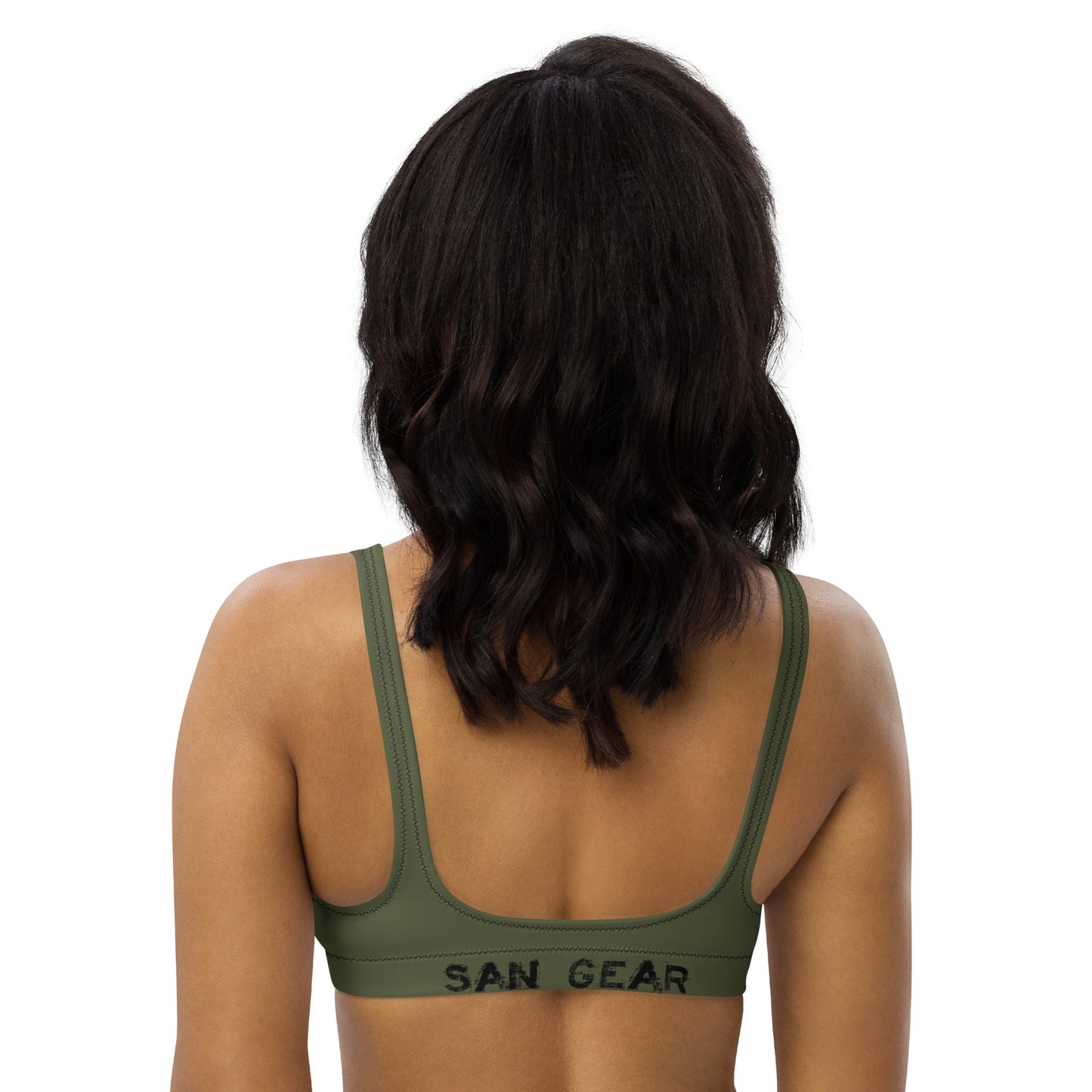Haut de maillot de bain Kaki - SanGear Noir