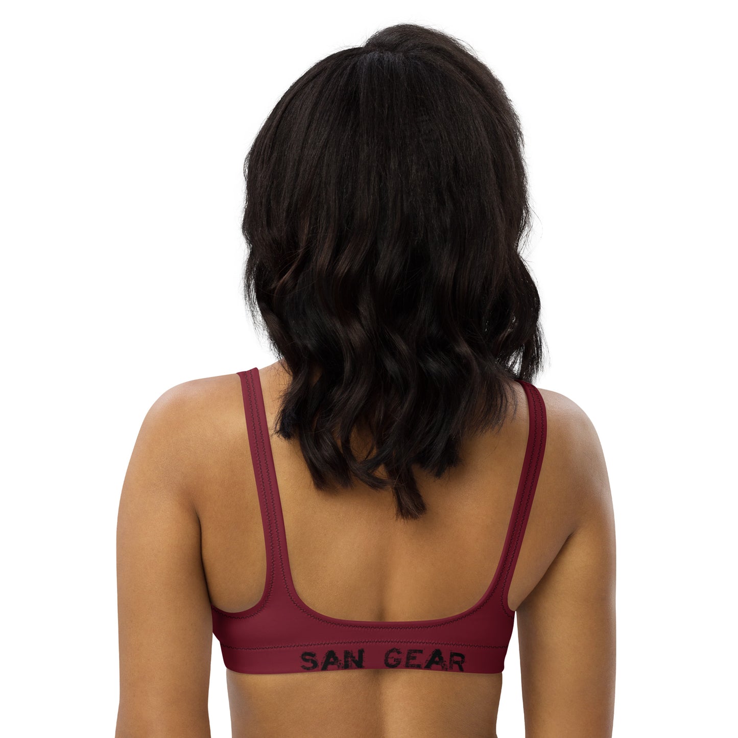 Haut de maillot de bain Burgundy - SanGear Noir