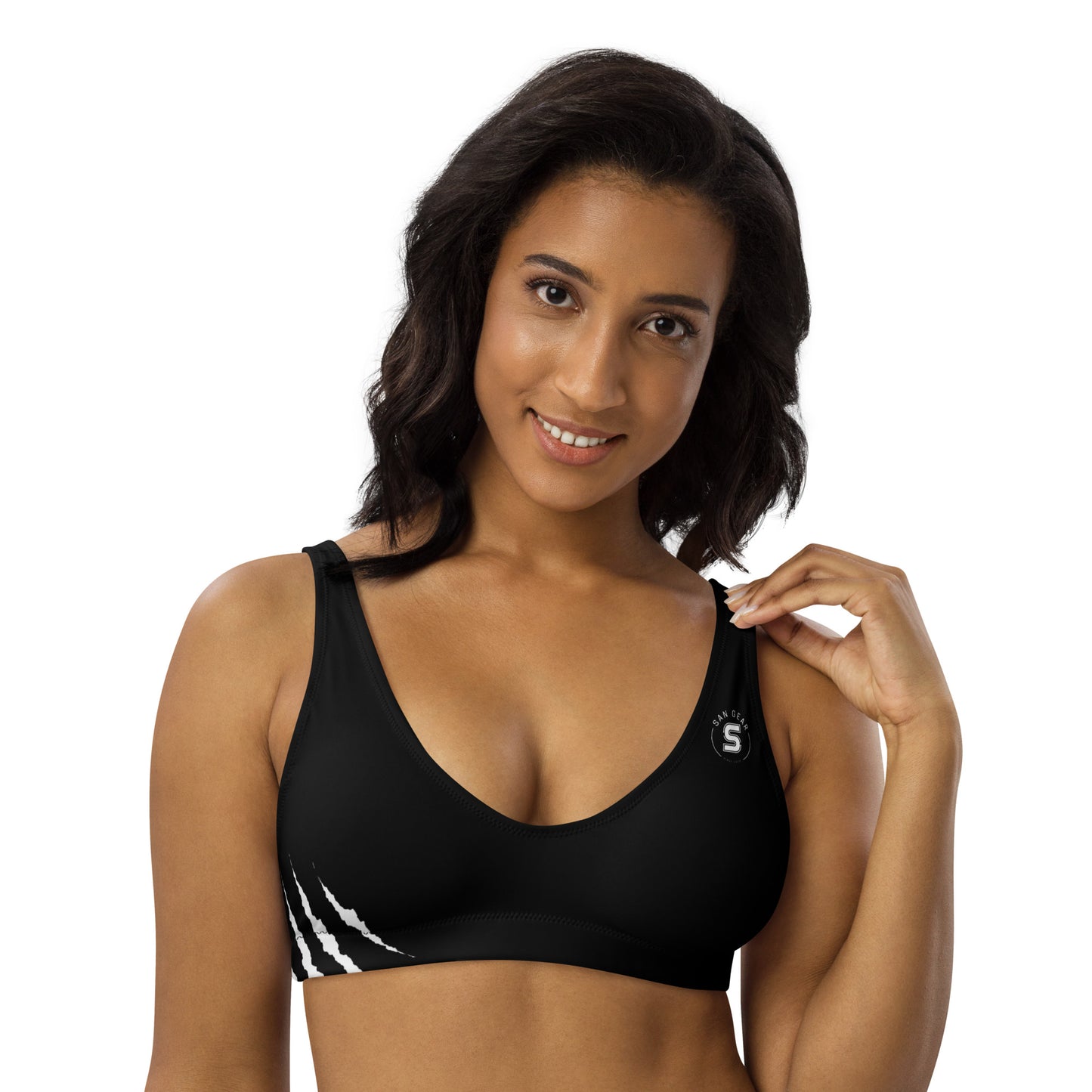 Haut de maillot de bain Noir