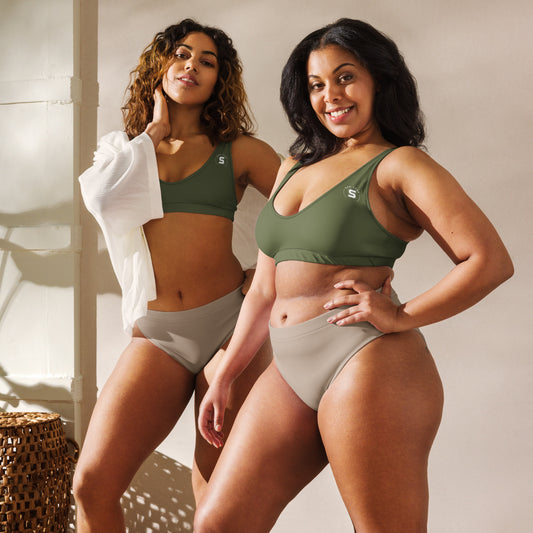 Haut de maillot de bain Kaki - SanGear Blanc