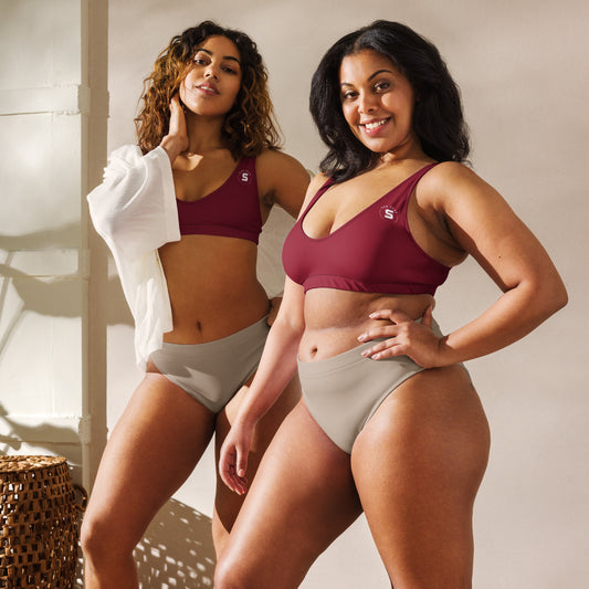 Haut de maillot de bain Burgundy - SanGear Blanc