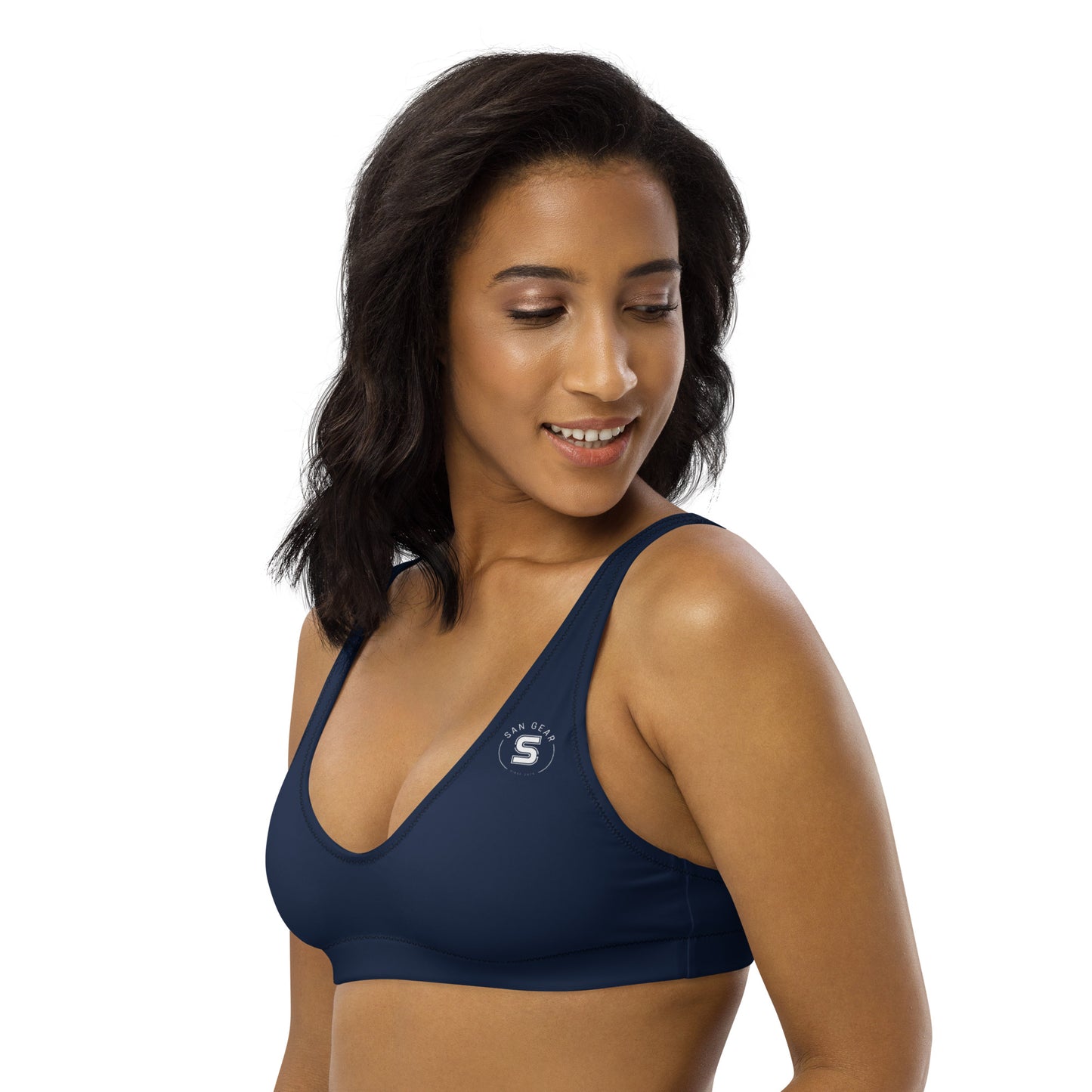 Haut de maillot de bain Marine