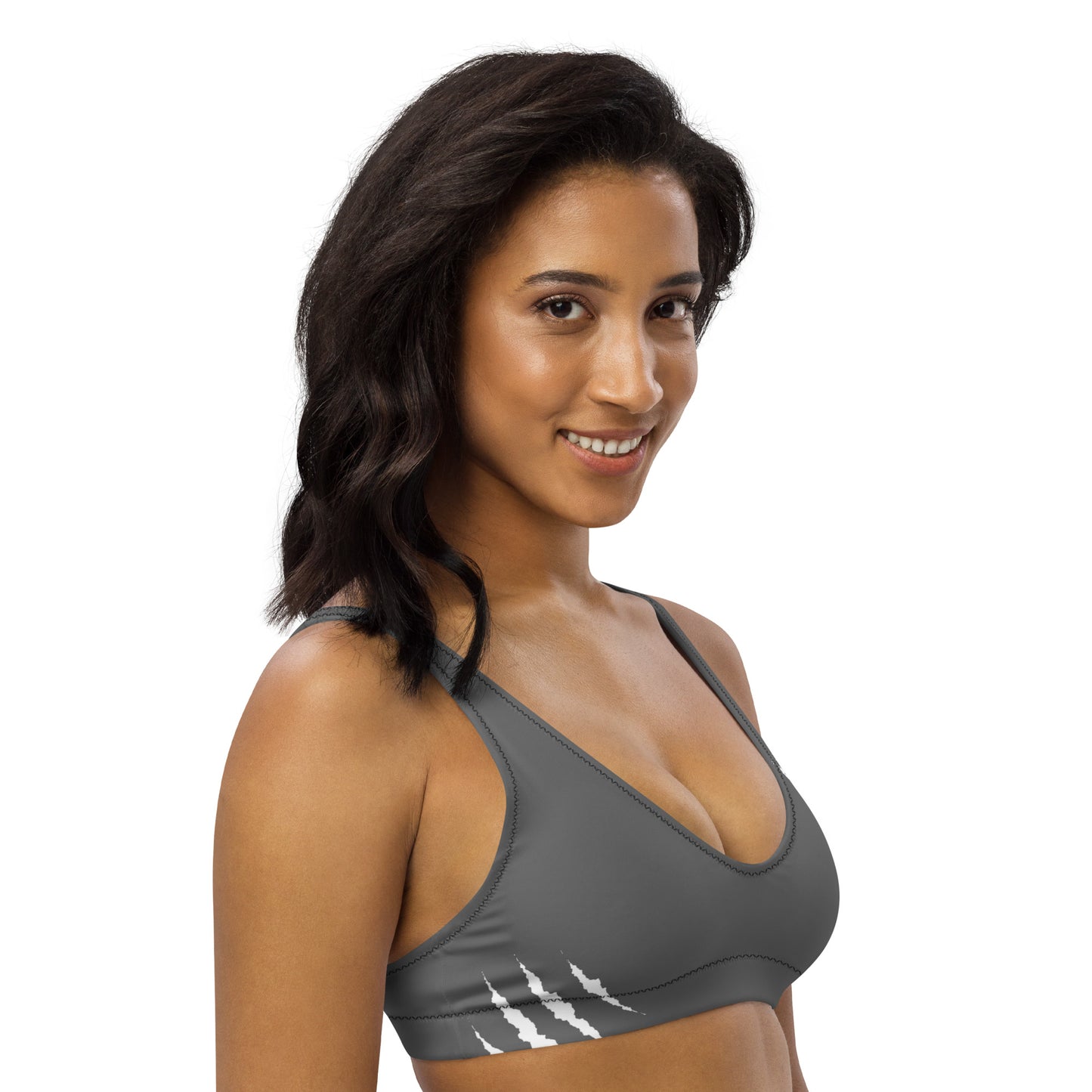 Haut de maillot de bain Gris - SanGear Blanc