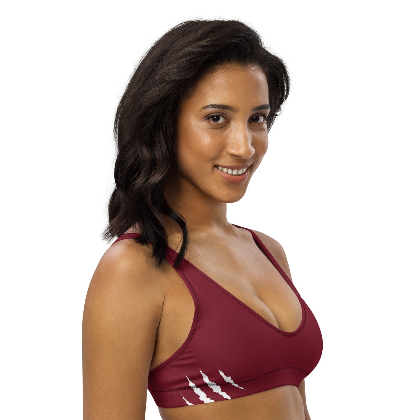 Haut de maillot de bain Burgundy - SanGear Blanc