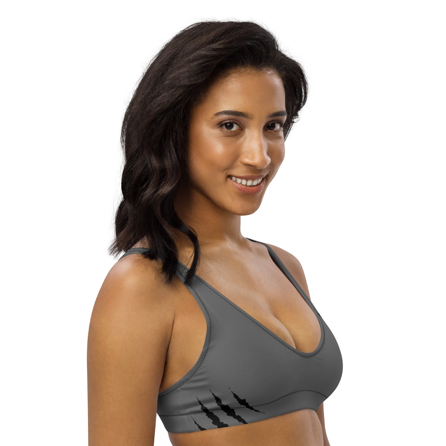 Haut de maillot de bain Gris - SanGear Noir