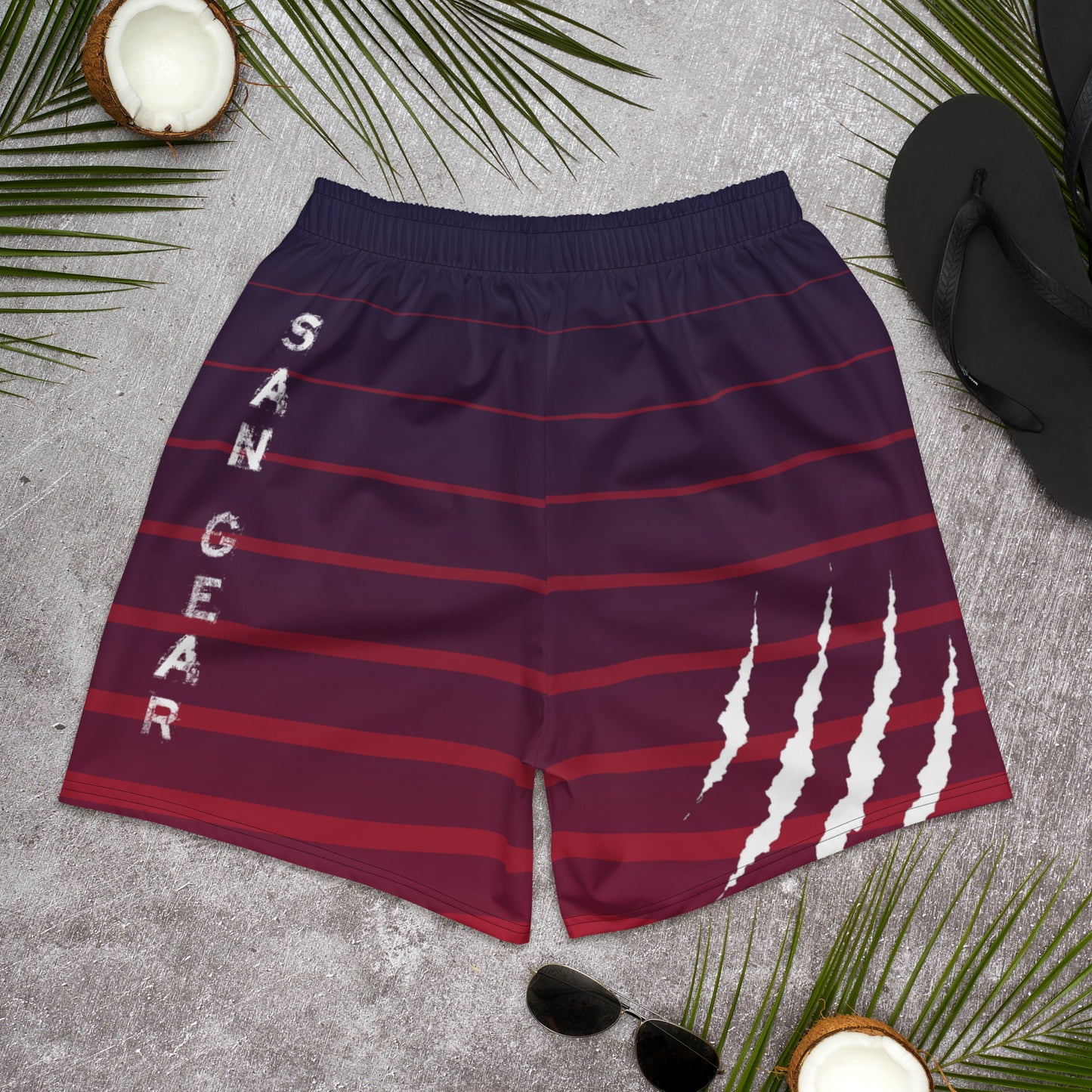 Short bain Rouge et Bleu SG