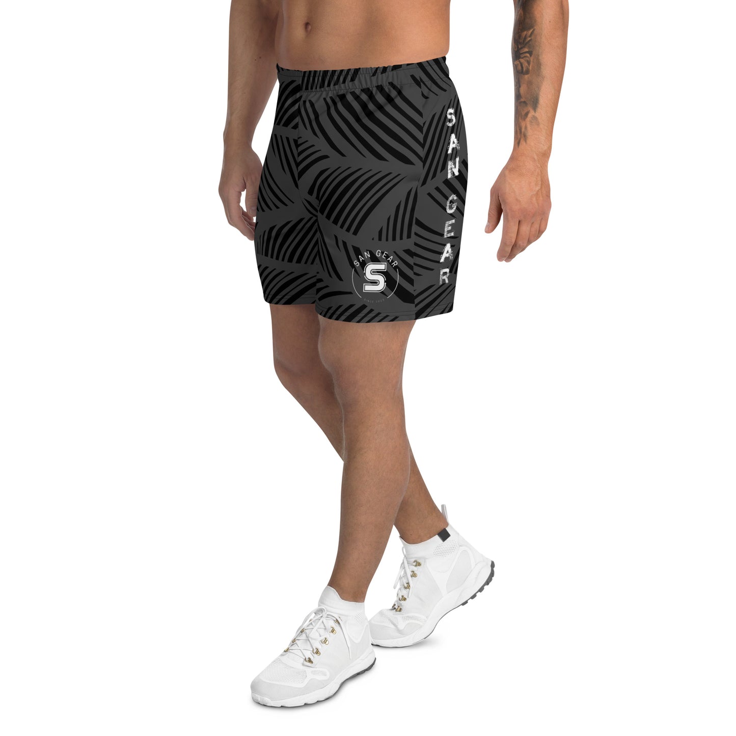 Short bain gris feuille SG