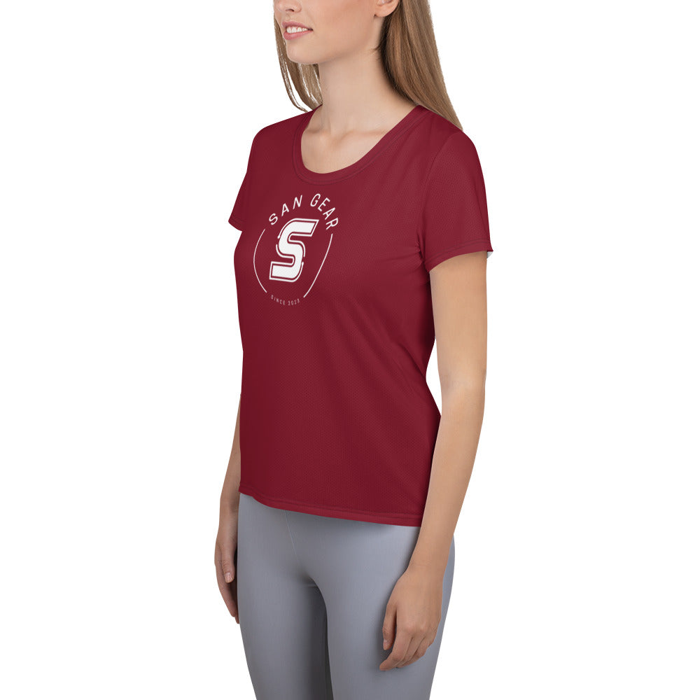 DryFit Sport - Burgundy SanGear Blanc