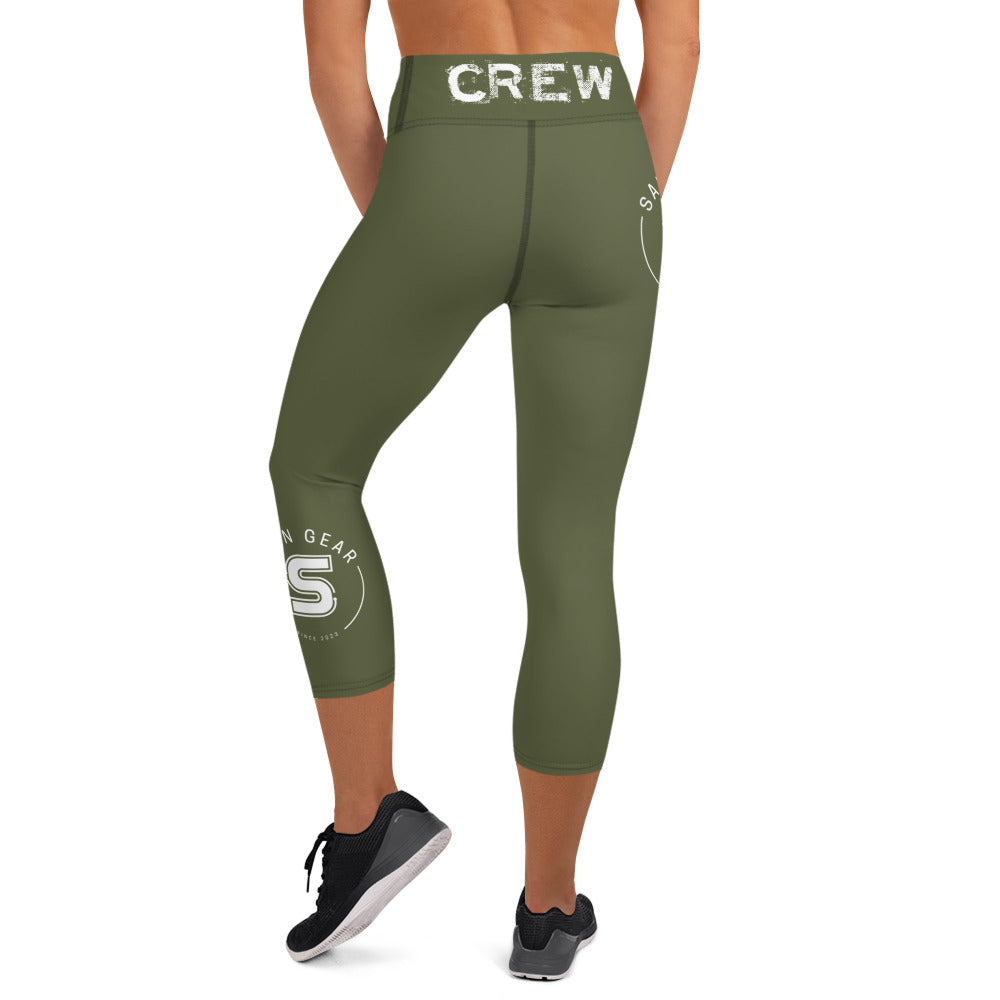Legging 3/4 - Kaki SanGear Blanc