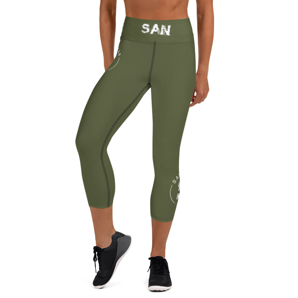 Legging 3/4 - Kaki SanGear Blanc