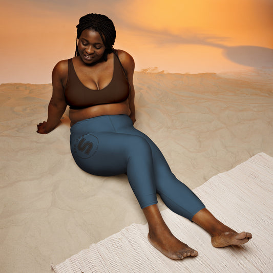 Legging 3/4 - Blue Whale
