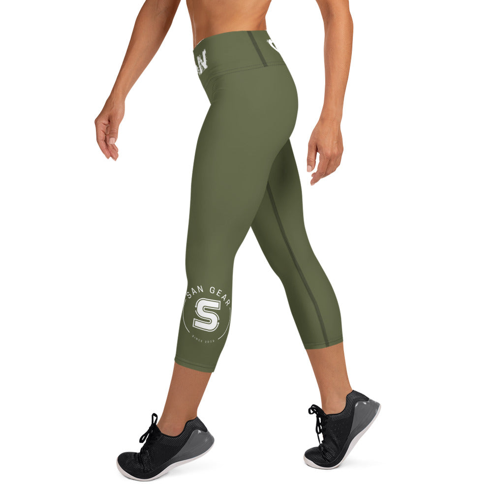 Legging 3/4 - Kaki SanGear Blanc