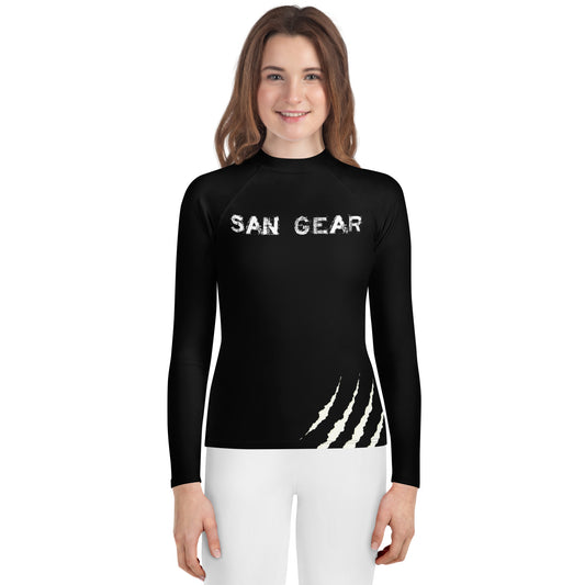 Rashguard Ado Unisexe - Noir Claws