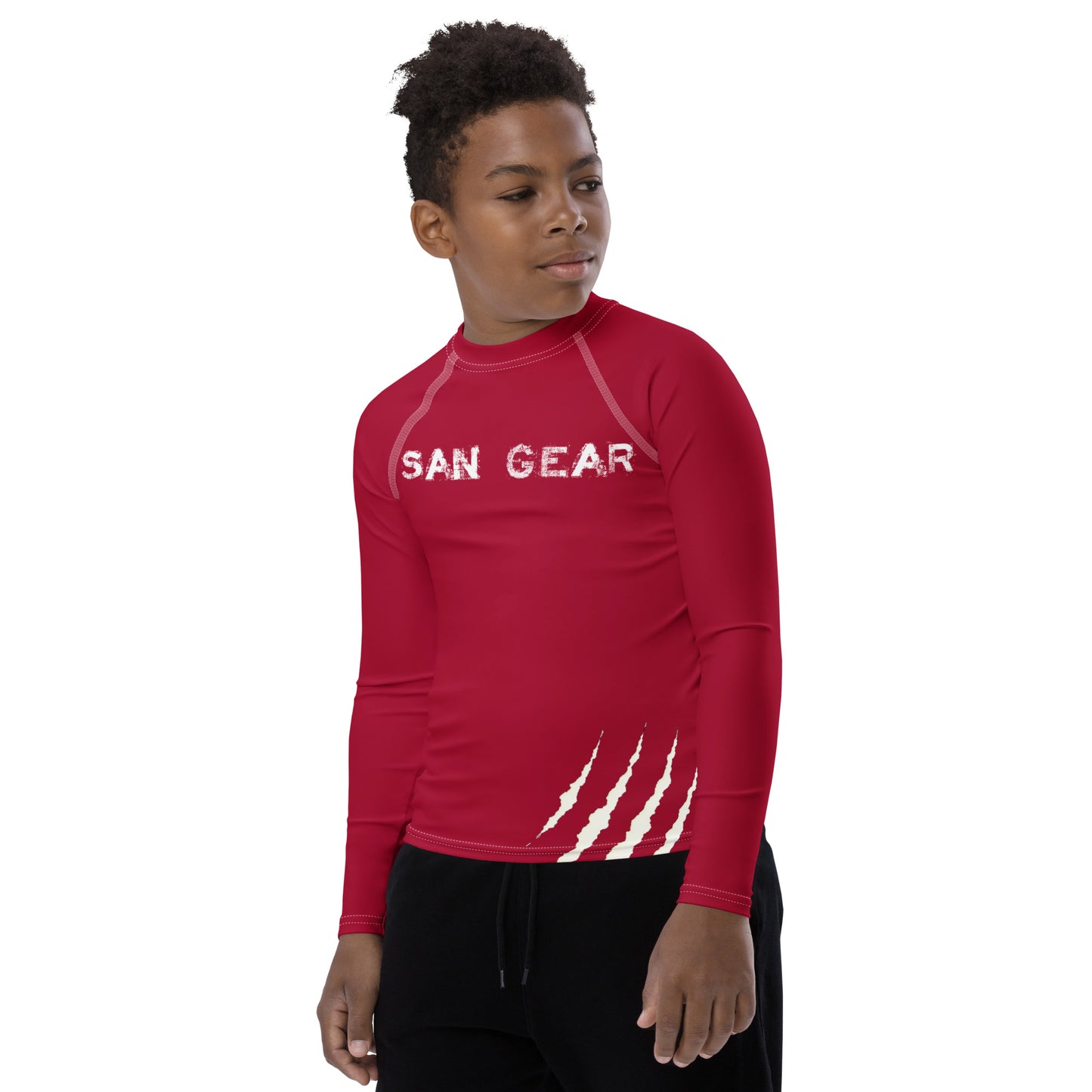 Rashguard Ado Unisexe - Rouge Claws