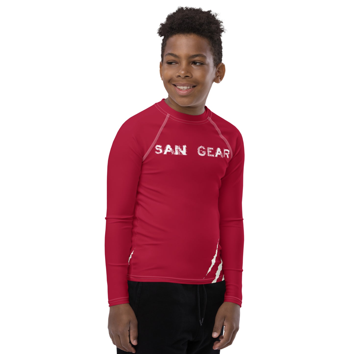Rashguard Ado Unisexe - Rouge Claws