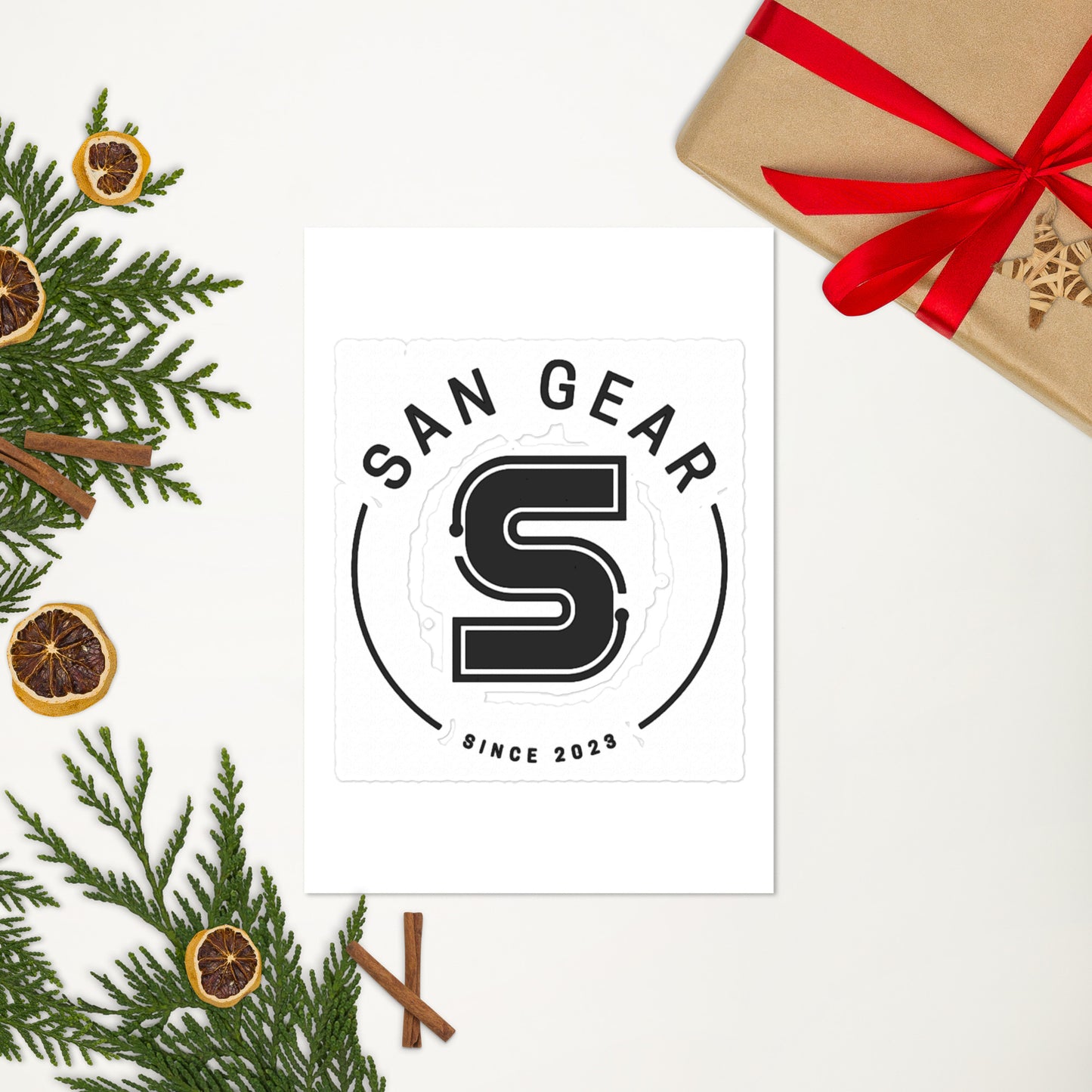 Feuille d'autocollants San Gear