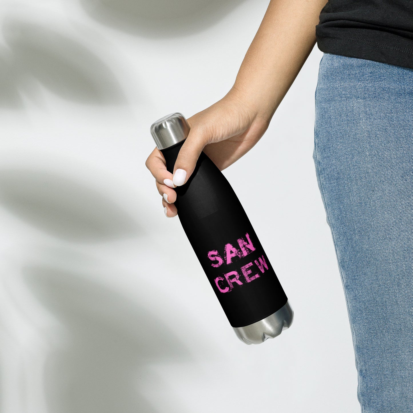 Gourde SanCrew Rose en acier inoxydable