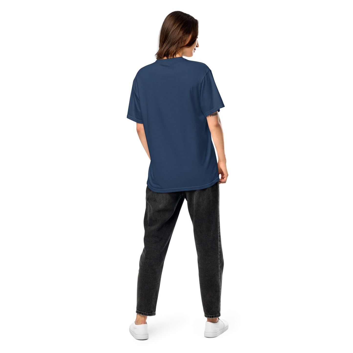 T-shirt teinté lourd unisexe SG Colors
