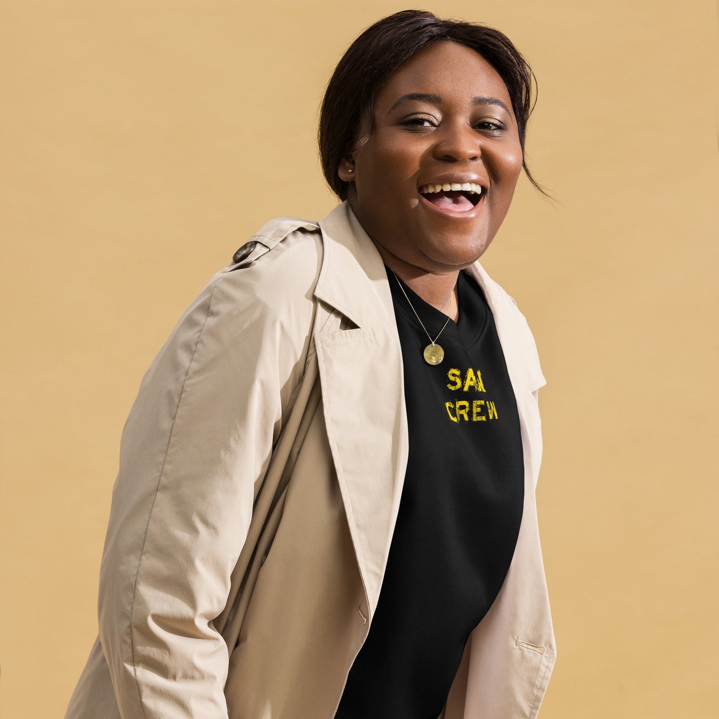 Sweat Femme SC Jaune