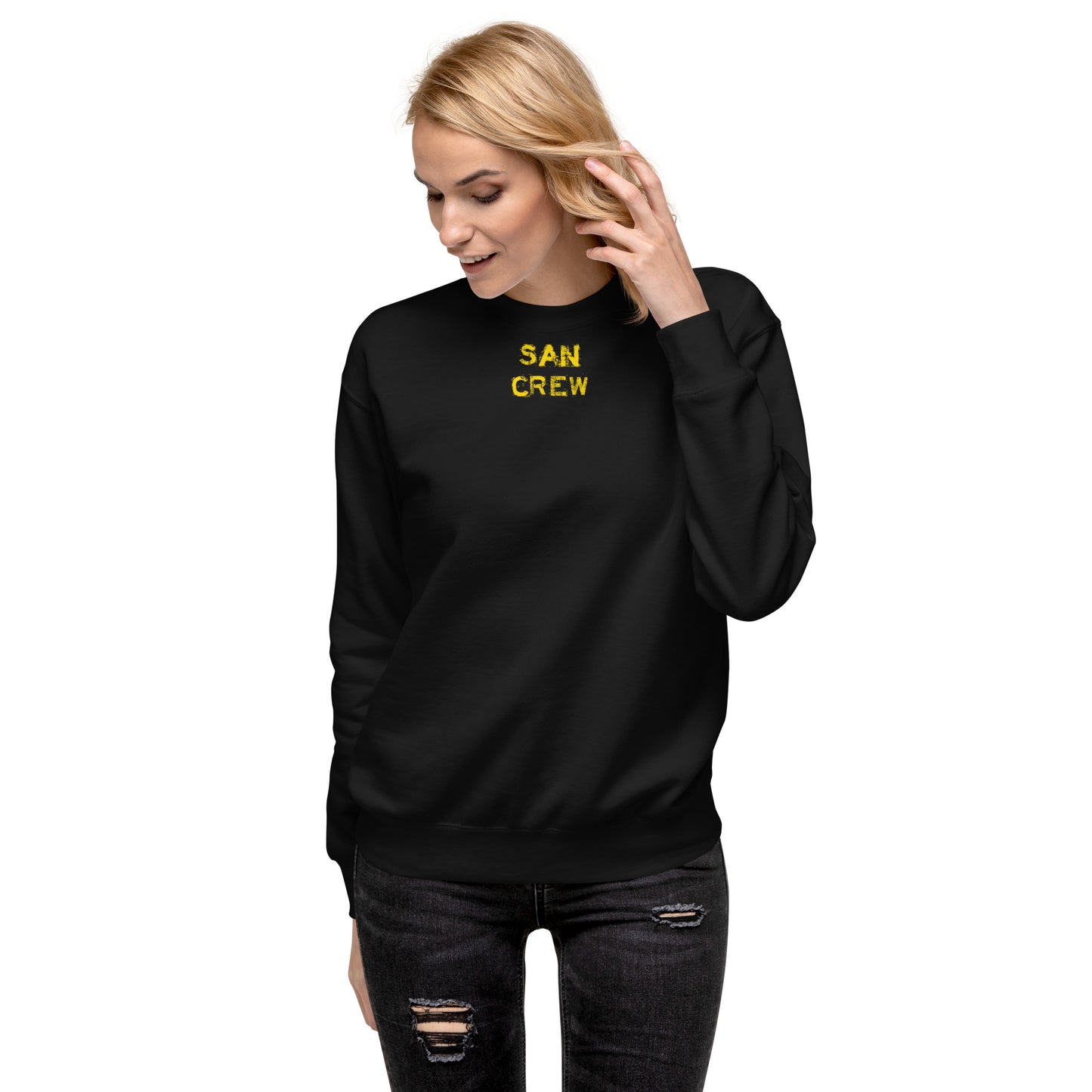 Sweat Femme SC Jaune