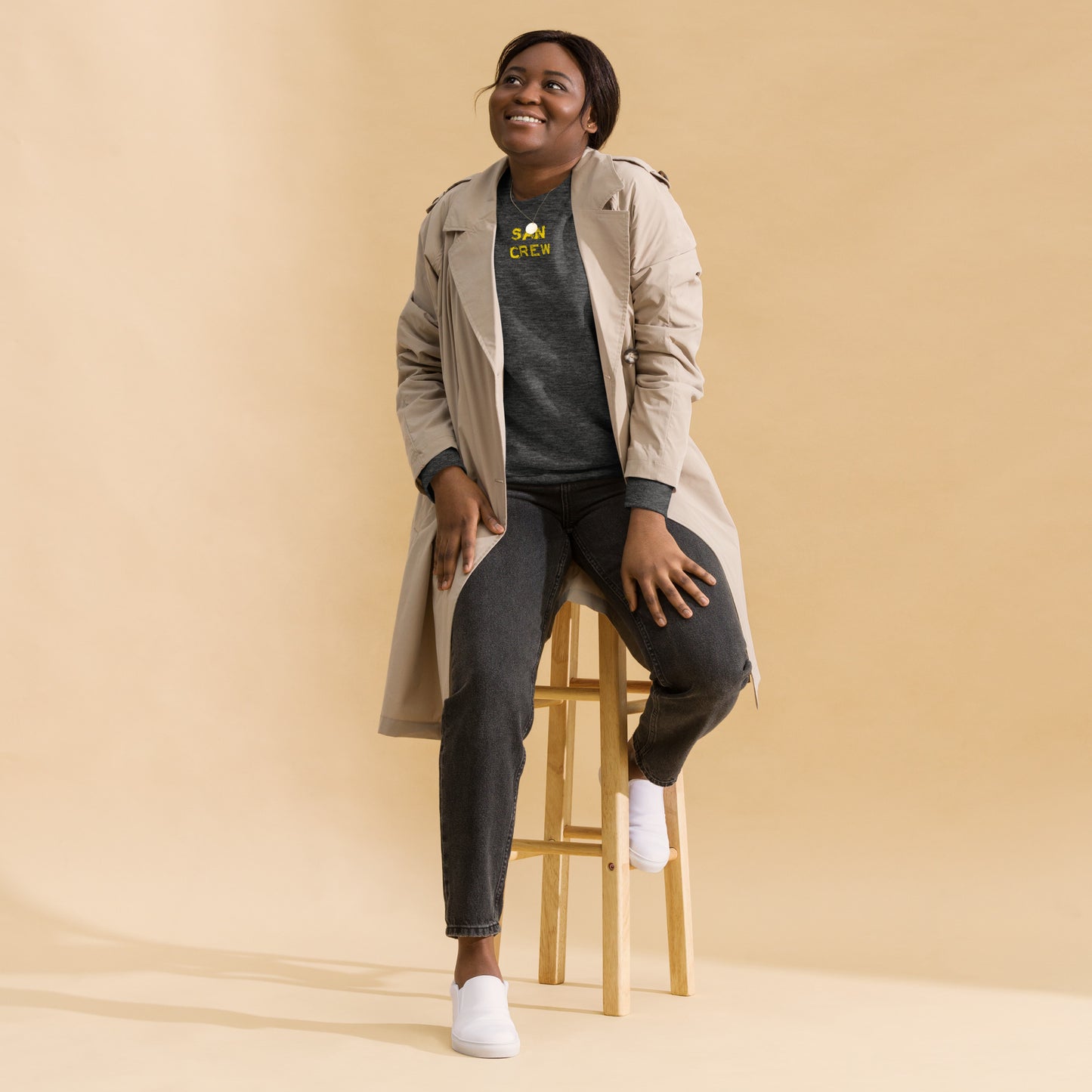 Sweat Femme SC Jaune