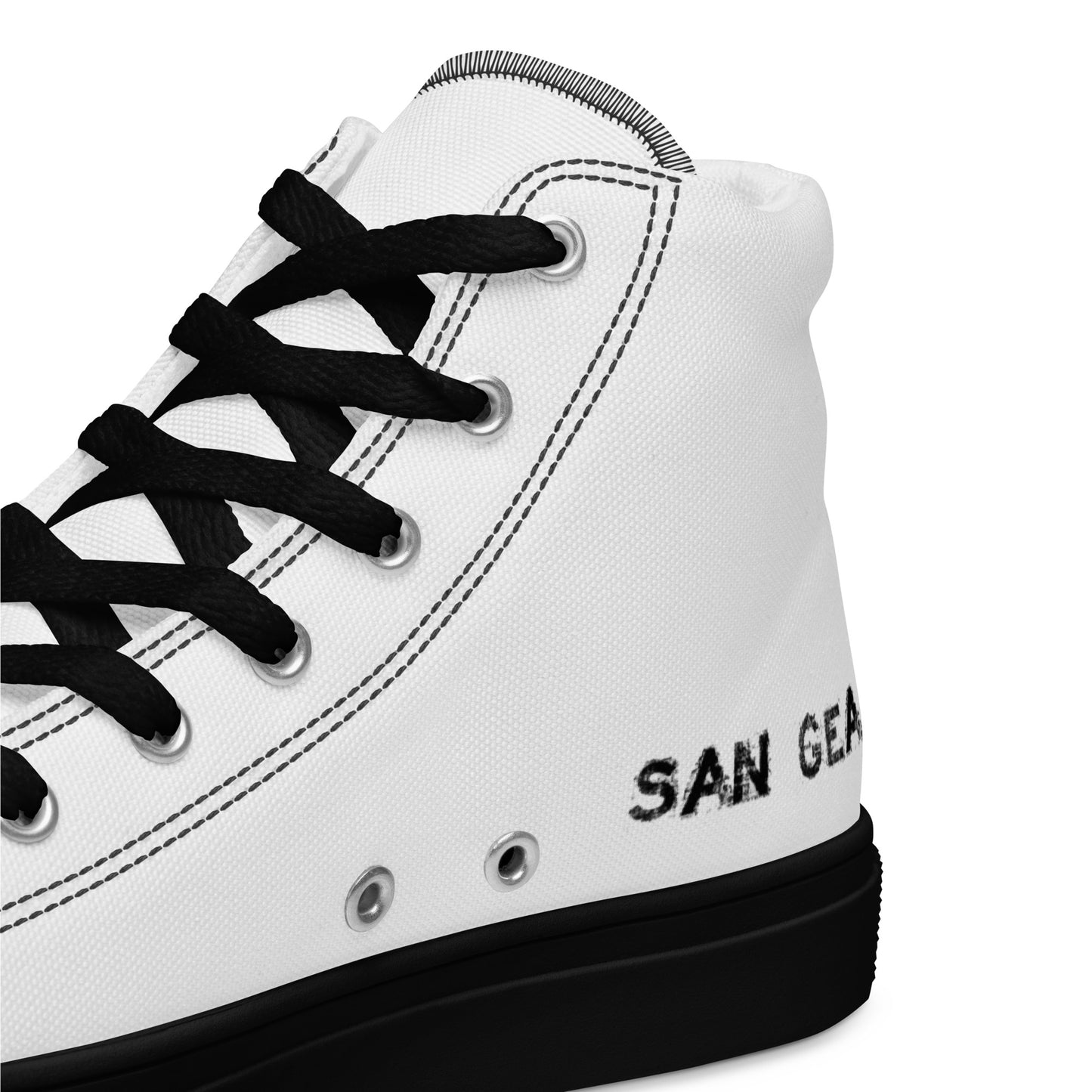 Baskets hautes San Gear Blanches Femme