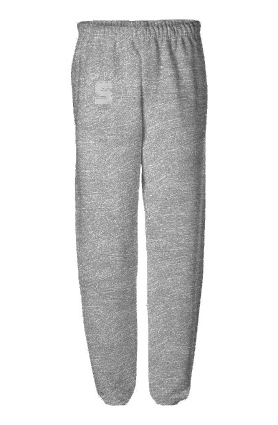 Jogging gris logo blanc