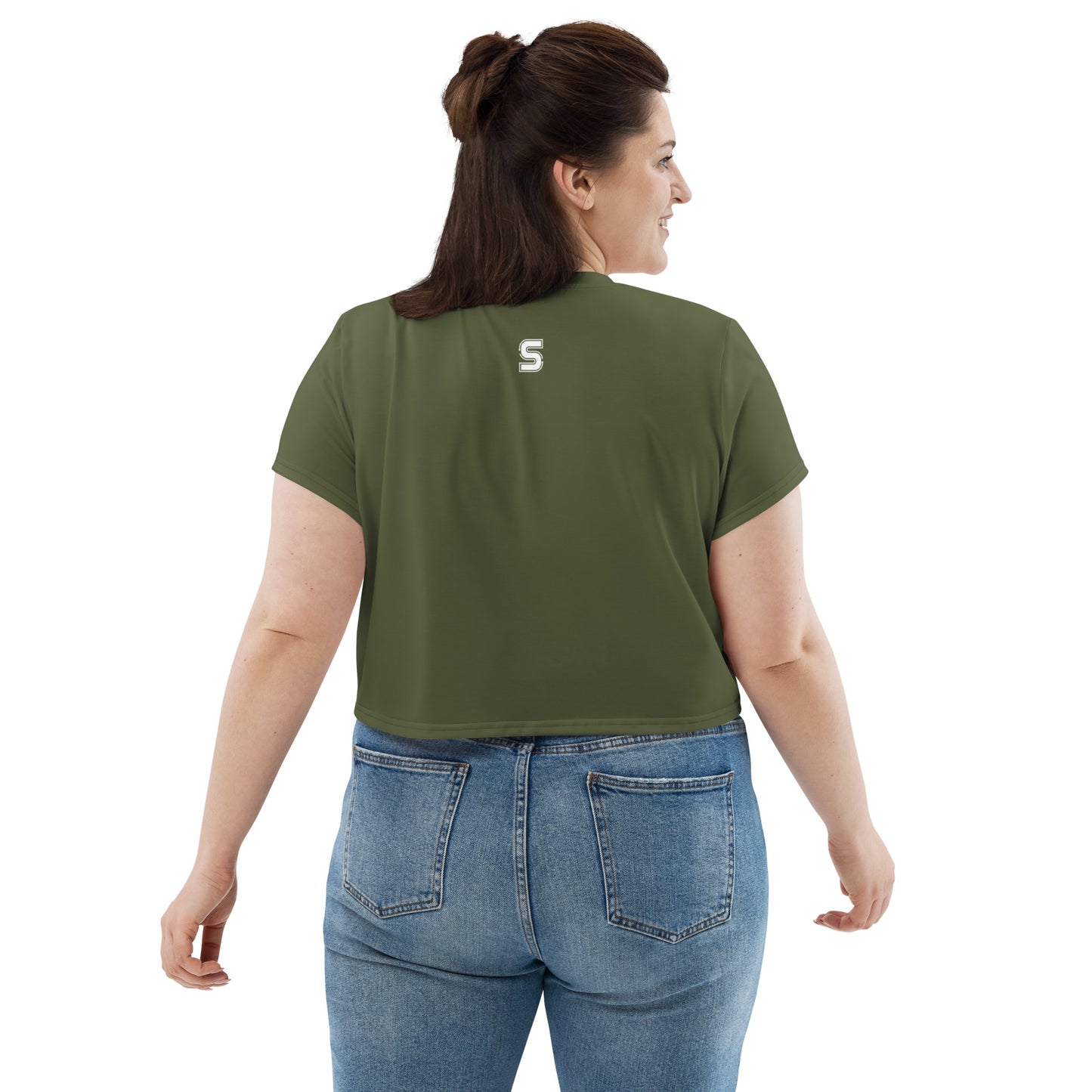 Crop-Top Kaki - SanGear Blanc