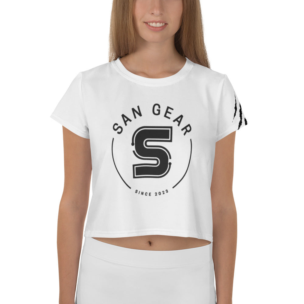 Crop Top Blanc - Claws