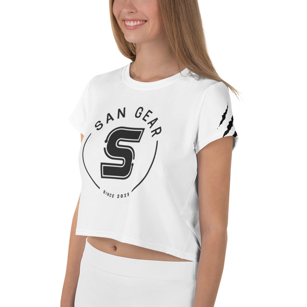 Crop Top Blanc - Claws