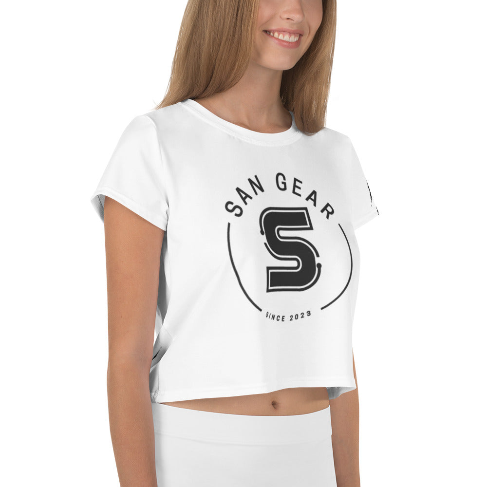 Crop Top Blanc - Claws