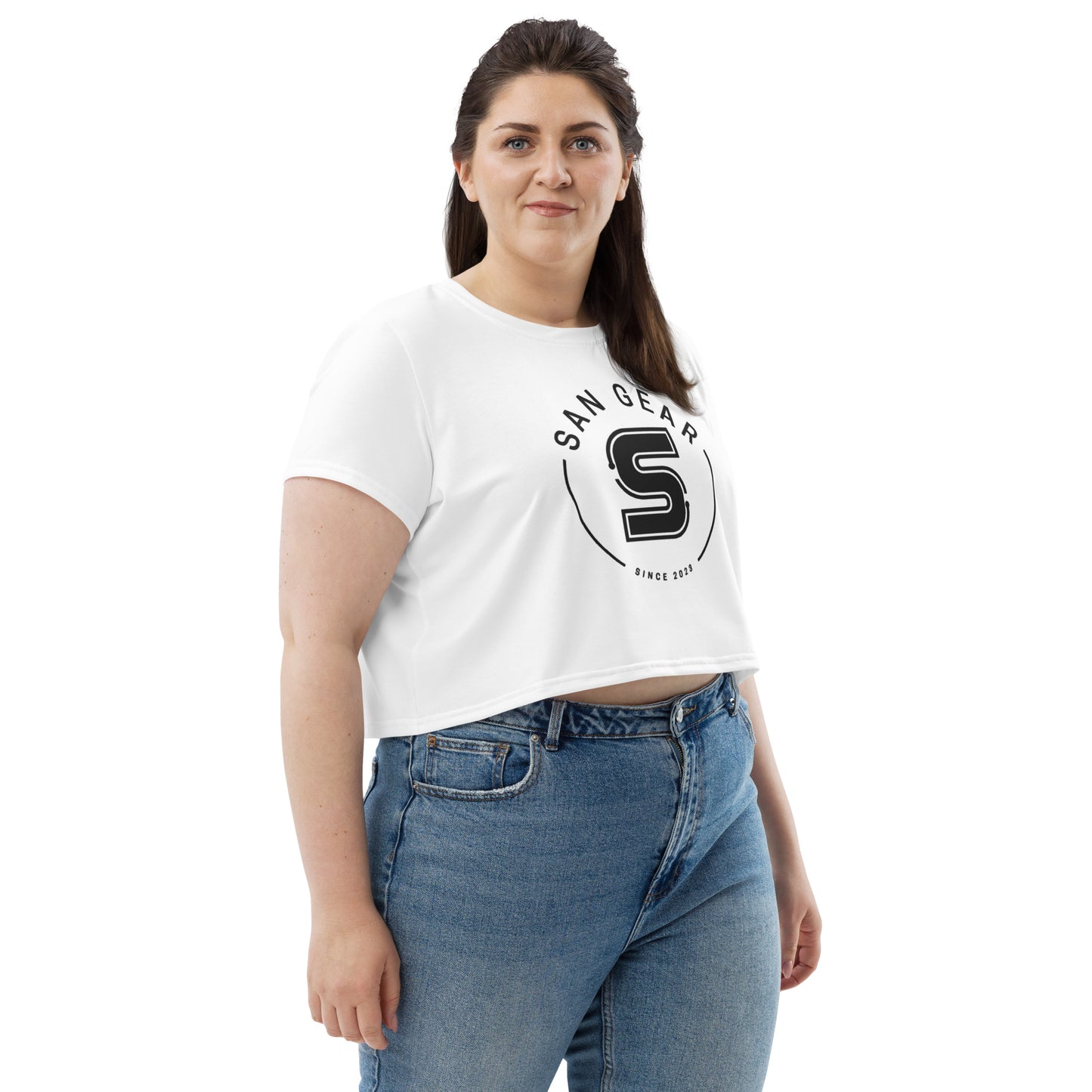 Crop Top Blanc