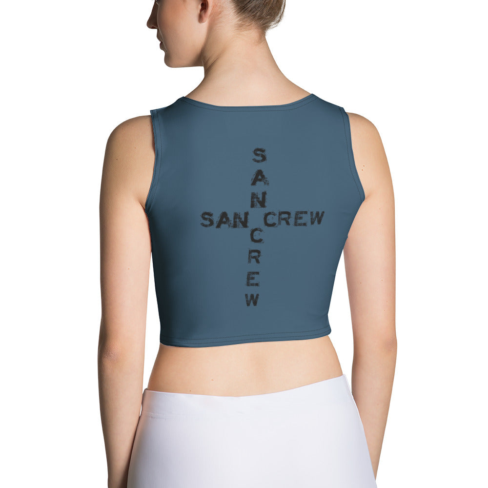 Débardeur Crop-top - Blue Whale Claws