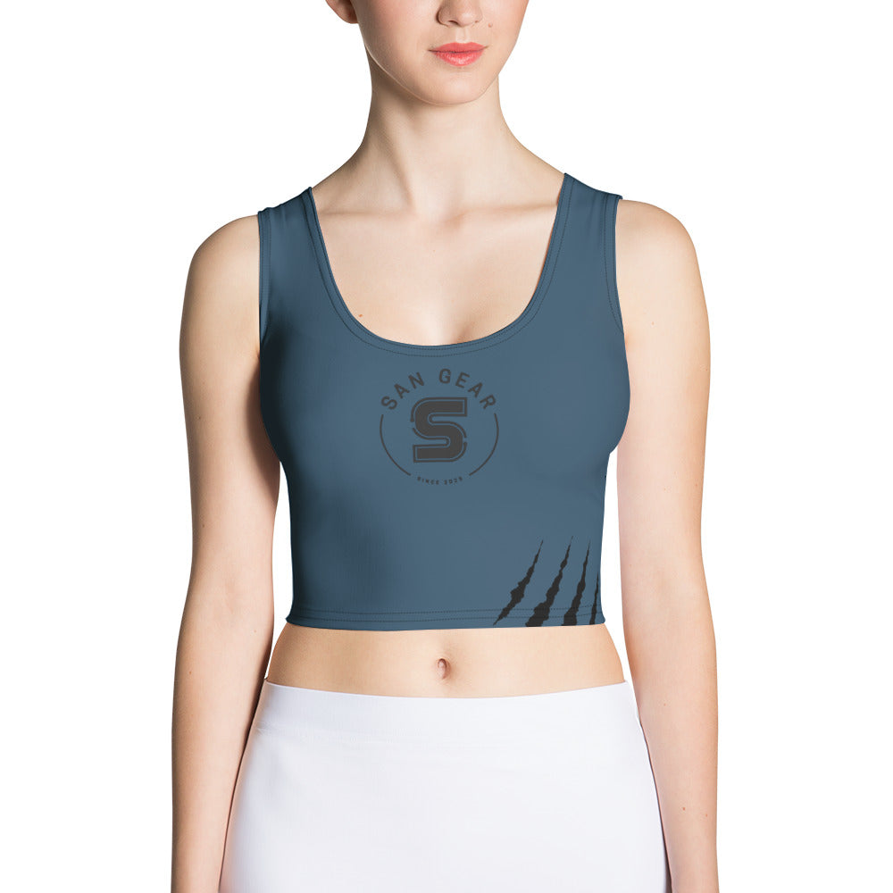 Débardeur Crop-top - Blue Whale Claws