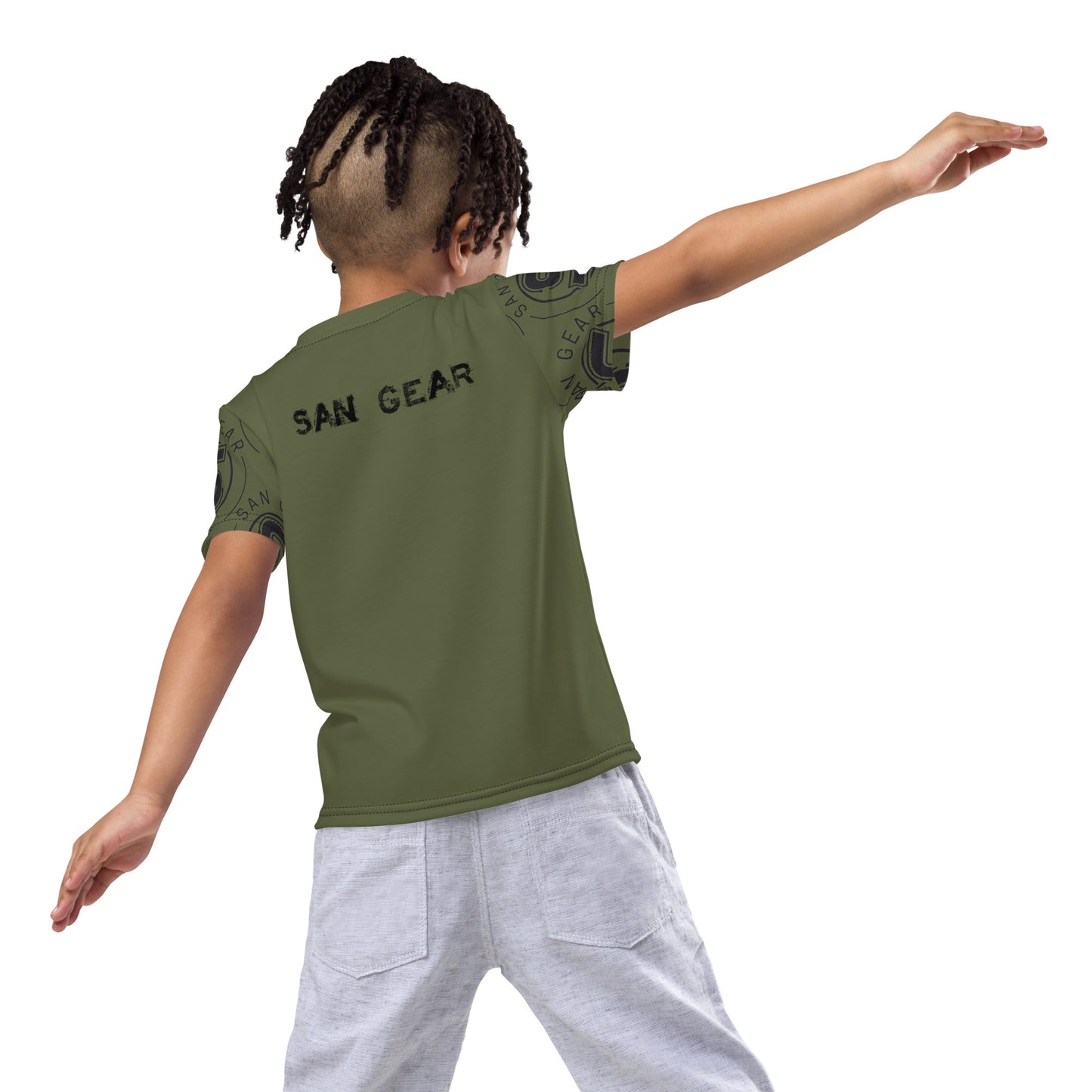 T-shirt SanGear Kaki enfant