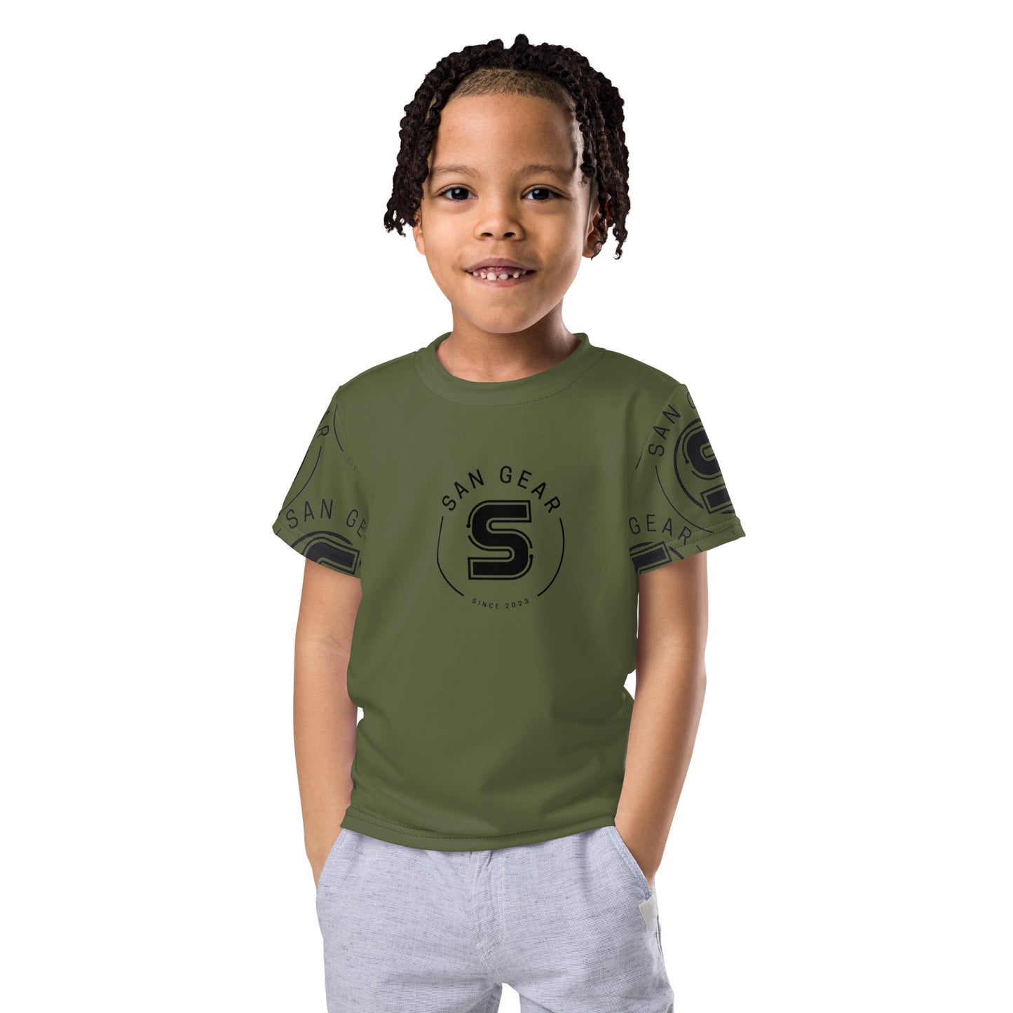 T-shirt SanGear Kaki enfant