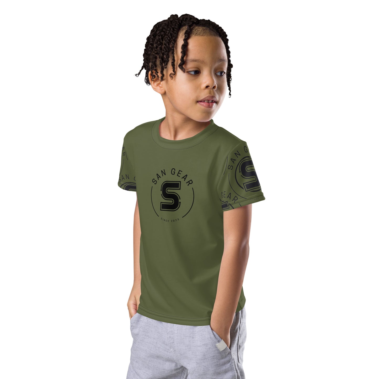T-shirt SanGear Kaki enfant