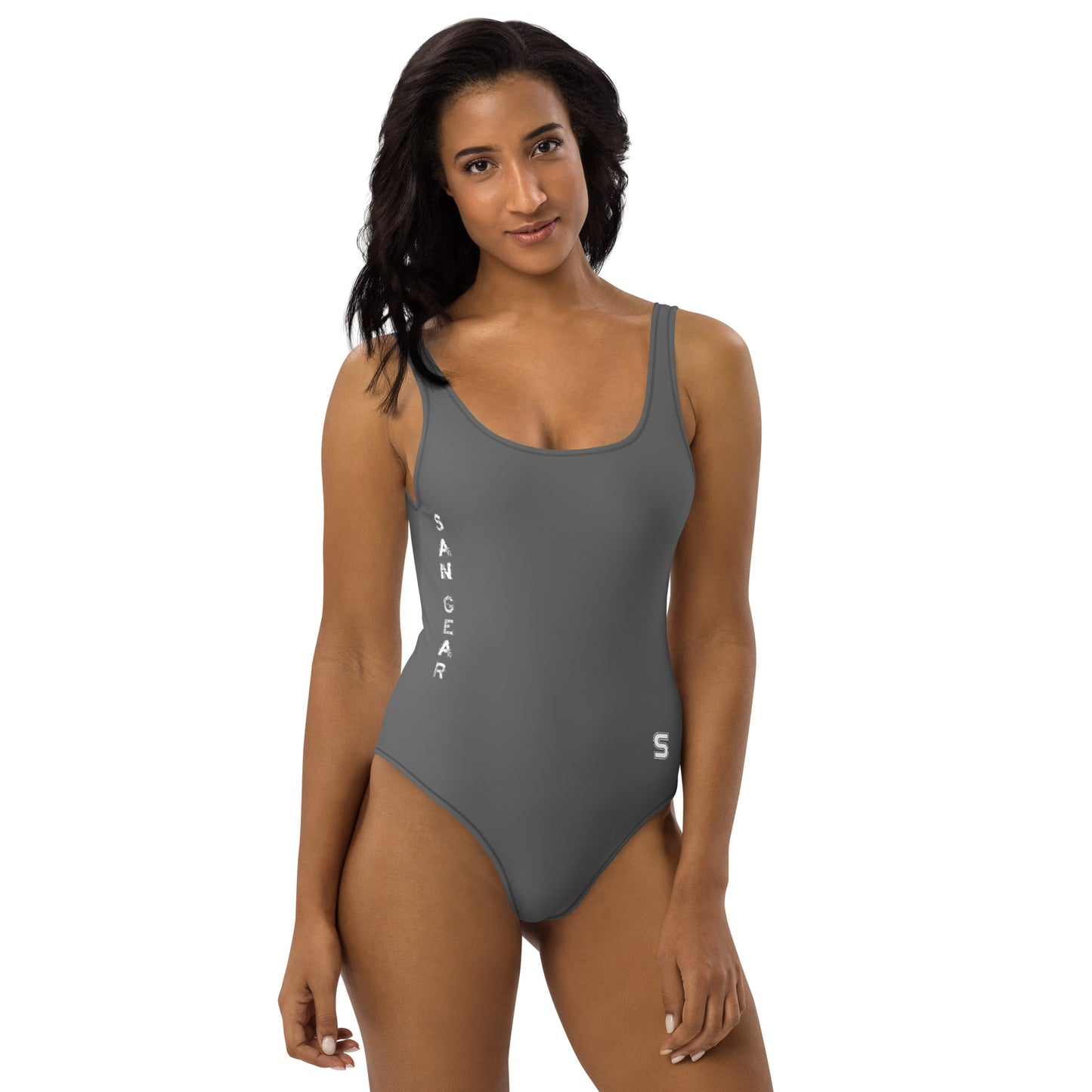 Maillot de Bain 1 Pièce Gris SG